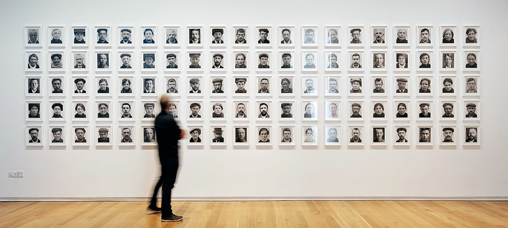 The Peoples Portraits 1899-1918, 2018. Installation view KEEPER exhibition at Dublin City Gallery, The Hugh Lane, 2018.